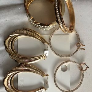 Lot of faux gold accessories